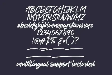 Handkick font