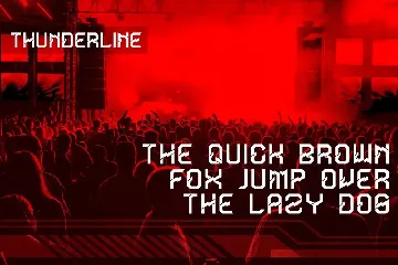 Thunderline Display Font