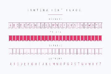 The Bunting Font Collection