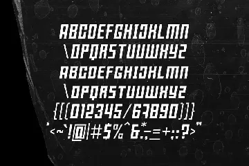 TF-Robotic font