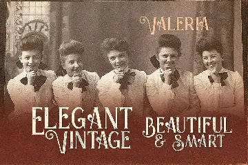 Valeria - Display Font