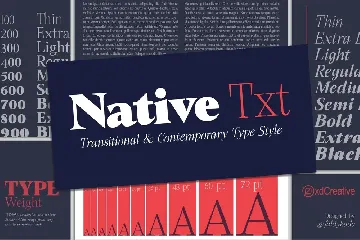 Native-Txt font