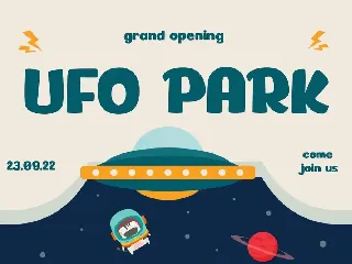 Planet Joy - Cartoon Display Font