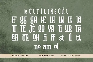 Conrela -  Vintage Font