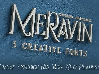 Meravin Typeface font