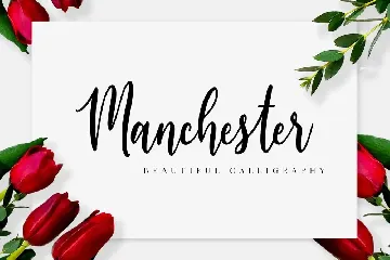 Manchester - Wedding Font