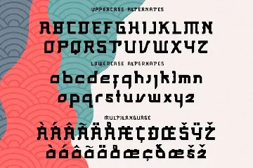 ISANEKI font