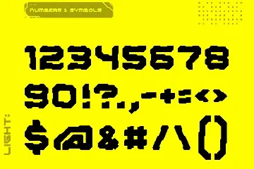 Cyberpunk Style Font Technology Futuristic Digital