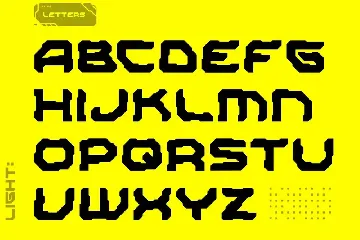 Cyberpunk Style Font Technology Futuristic Digital