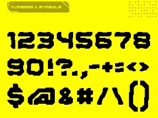 Cyberpunk Style Font Technology Futuristic Digital