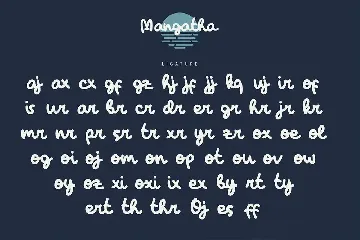 Mangatha - Handwritten Font