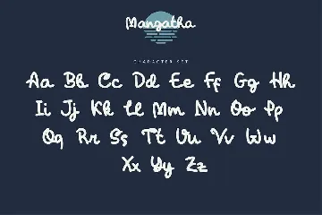 Mangatha - Handwritten Font