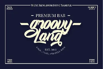 West Kingdom - Modern Script Font