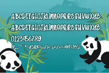 Pandano font