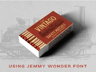 Jemmy Wonder font