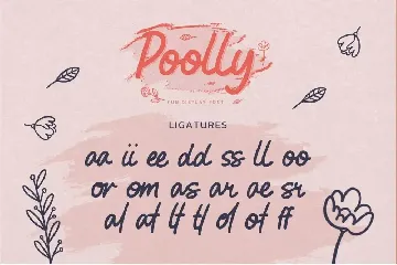 Poolly - Fun Display Font