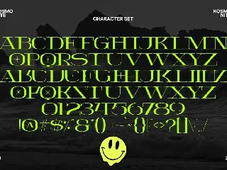 Kosmonite - Experimental Serif Fonts