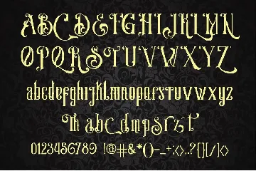 Esentrik font