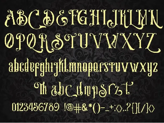 Esentrik font