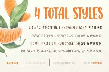 Bluristy - Brush Font