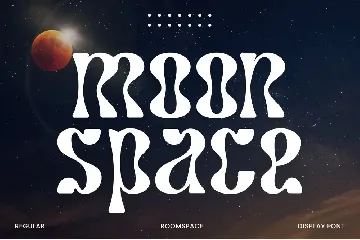 Moonspace font