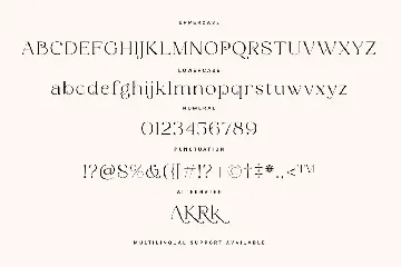 Cherla - Chic Serif Font