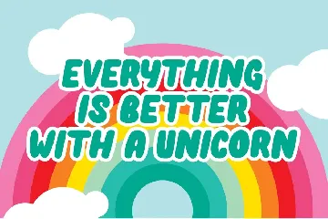 Unicorn Pop font