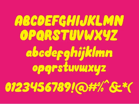 Unicorn Pop font