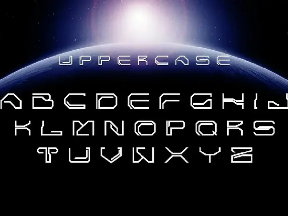 Hello Space font