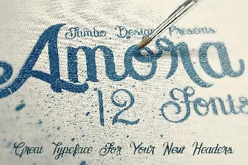 Amora Script font