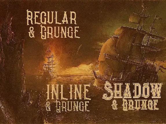 Pirate- Vintage Style Font