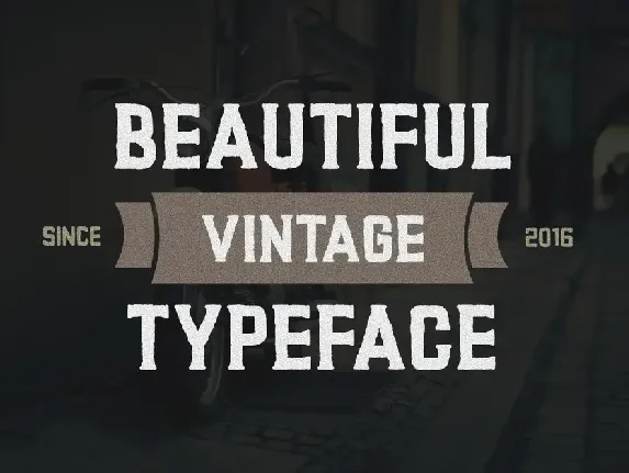 Ronies Vintage Font