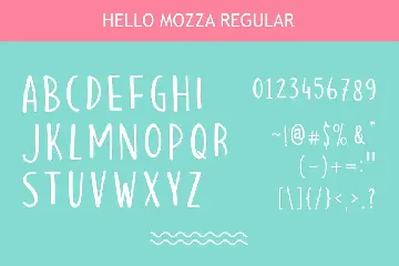 Hello Mozza font