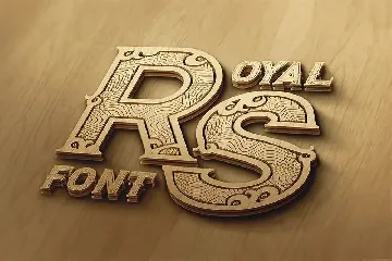 Royal - Vintage Style Font