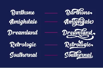 The Rughton Script font