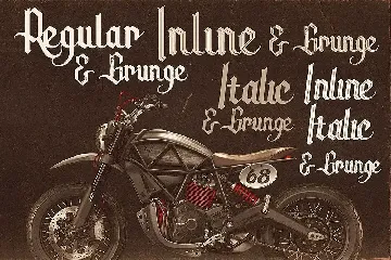 Tracker - Vintage Style Font