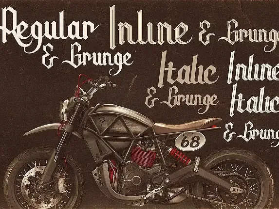 Tracker - Vintage Style Font