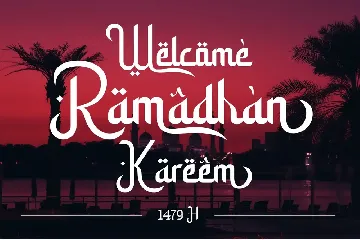 Ramadhan Amazing font