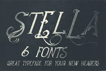 Stella - Decorative Font