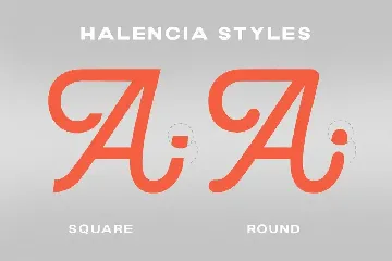 Halencia font