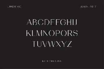 Bonnevarc Luxury Sans Serif Font