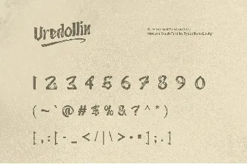 Vredollin font