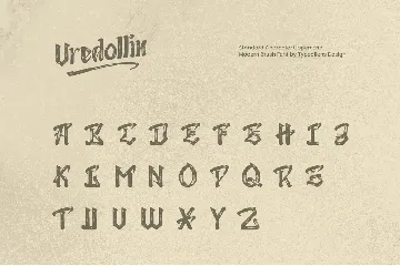 Vredollin font