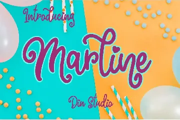 Marline - Fun Display Script font