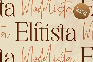 Elitista Modelista - Font Duo