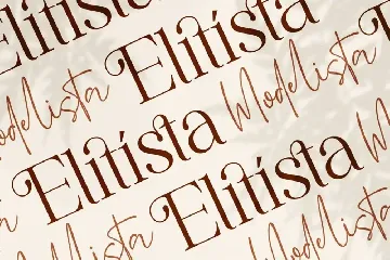 Elitista Modelista - Font Duo