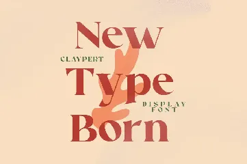 Claypert - Logo Font