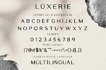 Mories Luxerie - Elegant Display Sans & Serif font