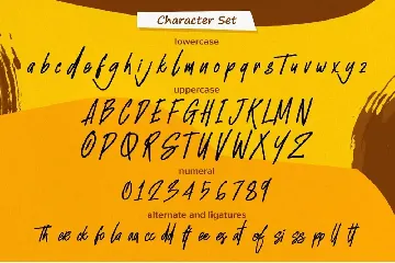 Unofficial - Brush script font