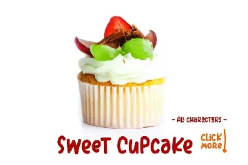 Sweet Cupcake - Fun Layered font